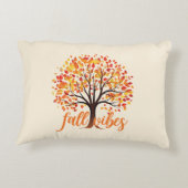 秋ビーブズコージー秋ツリー アクセントクッション (裏面)