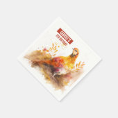 秋ビーブフェアサント – バースデーパーティー –  スタンダードカクテルナプキン (角)