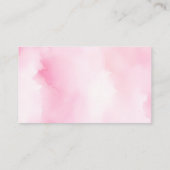 秋ピンクカボチャおむつラッフルエンクロージャ エンクロージャーカード (裏面)