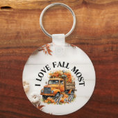 秋ファッション キーホルダー (正面)