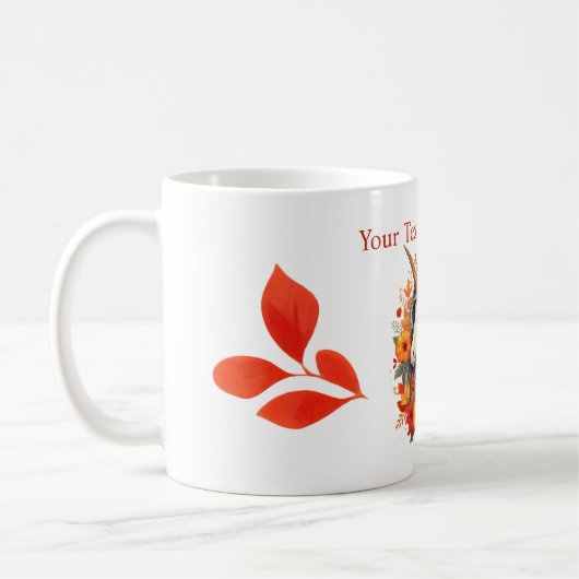 秋ファンタジーマググ コーヒーマグカップ (左)