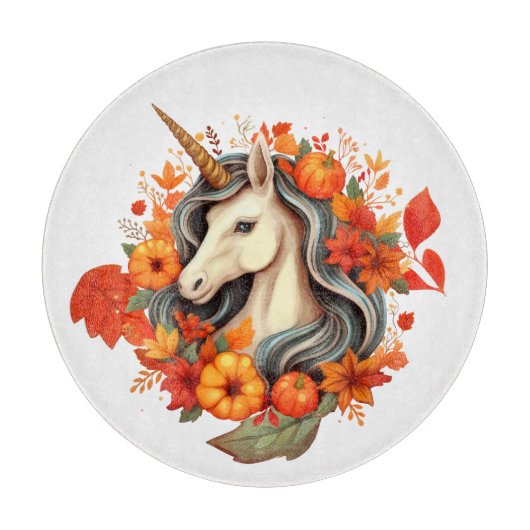 秋ファンタジー切断板 カッティングボード (正面)