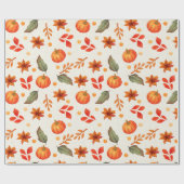 秋ファンタジー包装紙 ラッピングペーパー (フラット)