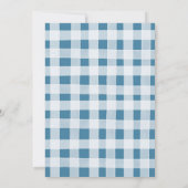 秋ファームパーティーウールリトルカンプキン誕生日 招待状 (裏面)