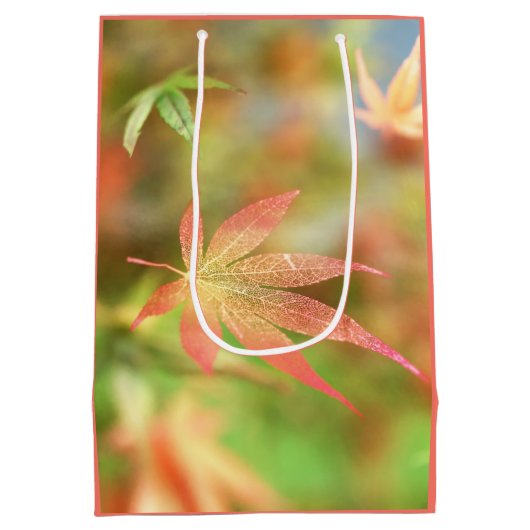 秋フィリグリー抱き枕 ミディアムペーパーバッグ (裏面)