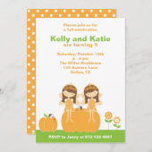 秋フェアリープリンセス招待状 招待状 (正面/裏面)