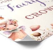 秋フェアリー誕生日パーティーゲームサイン – 8x10 ポスター (角)