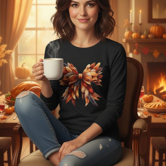 秋フェザーボーオータムカラーズ感謝祭 トライブレンドTシャツ