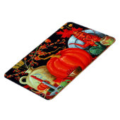 秋フェスティバルアンティーク絵画ズカボチャの装飾 マグネット (左側)