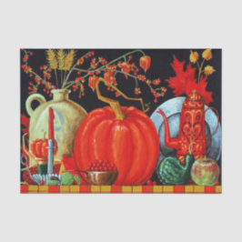 秋フェスティバルアンティーク絵画ズカボチャの装飾 薄葉紙