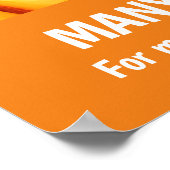 秋フェスティバルクラフトショーPTO PTA教会バナー ポスター (角)