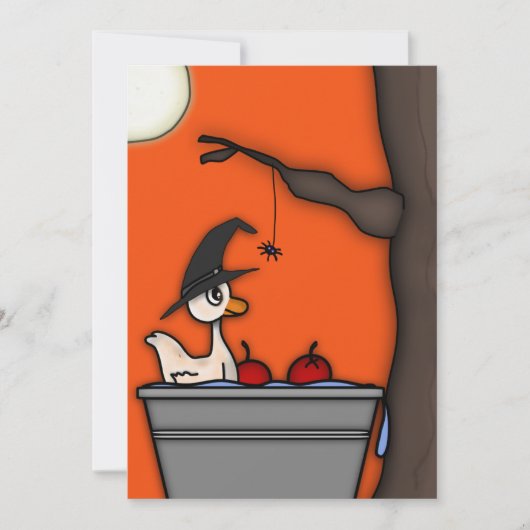 秋フェスティバル招待状テンプレート 招待状 (正面)