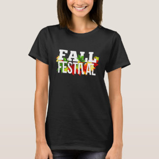 秋フェスティバル2018カラフル紅葉 Tシャツ