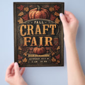 秋フェスティバル チラシ (手)