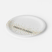 秋フェストハロウィーントリートPLEASEキャンディスプリンクル ペーパープレート (アングル)