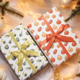 秋フェテオータムパーティーカラフルカボチャ包装 ラッピングペーパーシート