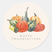 秋フェテオータムパーティーパンプカラフルキンス ラウンドシール (正面)