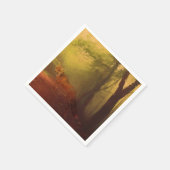 秋フォックスペーパーナプキン スタンダードカクテルナプキン (角)