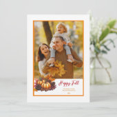 秋フォトカード シーズンカード (スタンド正面)