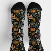 秋フォレストフォレガーコージーアップウォーム ソックス (上部)