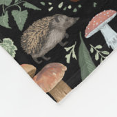 秋フォレストフォレガーコージーアップウォーム フリースブランケット (角)