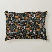 秋フォレストフォレガー居心地の良い暖かい両面 アクセントクッション (正面)