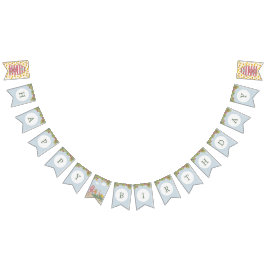 秋フォレストフレンズ誕生日 バンティングフラッグ