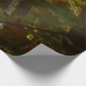 秋フォレストII秋風景写真 ウッドポスター (コーナー)