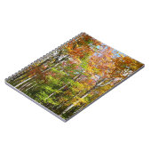 秋フォレストII秋風景写真 ノートブック (左側)