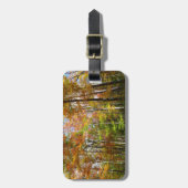 秋フォレストII秋風景写真 ラゲッジタグ (正面縦)