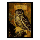 秋フクロウ (正面)