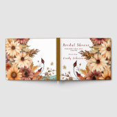 秋フラワーズブライダルシャワーゲストハウス ゲストブック (全面)