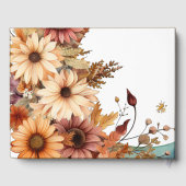 秋フラワーズブライダルシャワーゲストハウス ゲストブック (裏面)