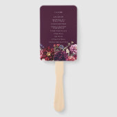 秋フラワーダリアバンチ秋プログラム ハンドファン (正面)