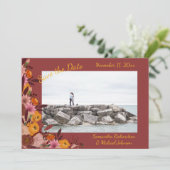 秋フラワーフォト セーブザデート (スタンド正面)