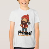 秋フランネルシーズン トライブレンドＴシャツ (正面)