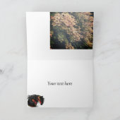 秋フリージアンホース カード (内部)