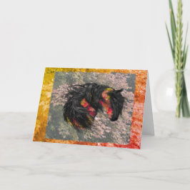 秋フリージアンホース カード