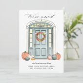 秋フロントポーチコロニアルドア移動発表 案内状 (スタンド正面)