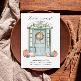 秋フロントポーチコロニアルドア移動発表 案内状