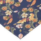 秋フローラお祝いネイビタブレクロス テーブルクロス (アングル)