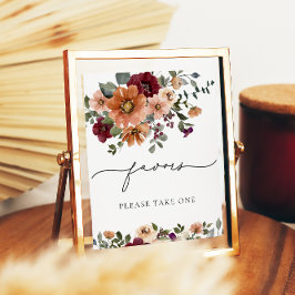 秋フローラの好意を一つ取って ポスター