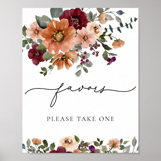 秋フローラの好意を一つ取って ポスター (正面)