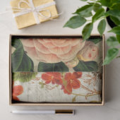 秋フローラの葉ハミングバーズスクリプトデコパージュ 薄葉紙 (ギフト)