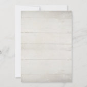 秋フローライエローnピーチバラwフリージリース 招待状 (裏面)