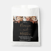 秋フローラオンブラックフェイバーバッグ フェイバーバッグ (正面)