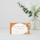 秋フローラカボチャいかん数 エンクロージャーカード (スタンド正面)