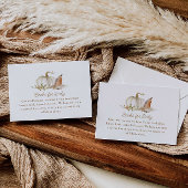 秋フローラカボチャベビー本 エンクロージャーカード