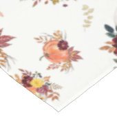 秋フローラカボチャ及葉びプリント テーブルクロス (アングル)