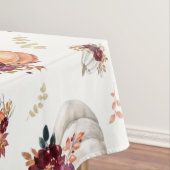 秋フローラカボチャ及葉びプリント テーブルクロス (インサイチュ)